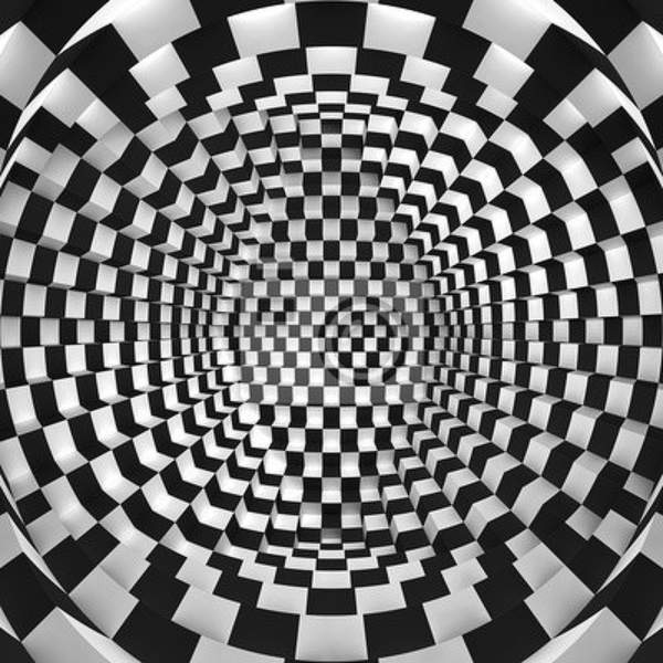 3Д фотообои "Оптическая иллюзия" артикул 10002242