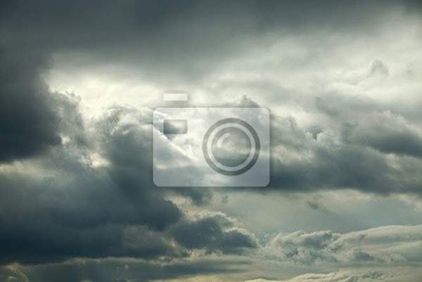 Фотообои с серыми облаками артикул 10001855