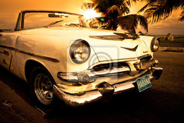Фотообои - Старый автомобиль - Куба артикул 10001415