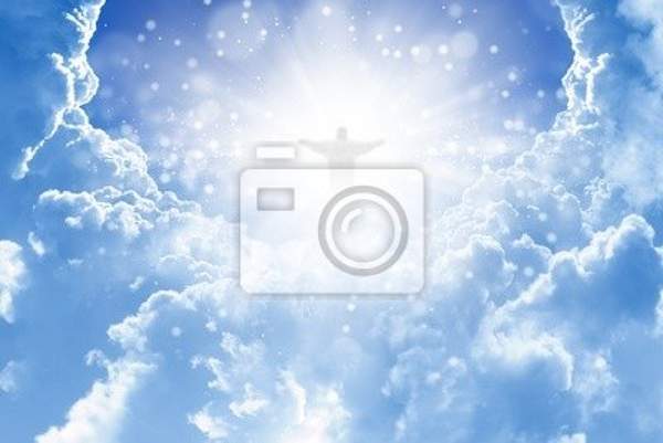 Фотообои с волшебными облаками артикул 10002490