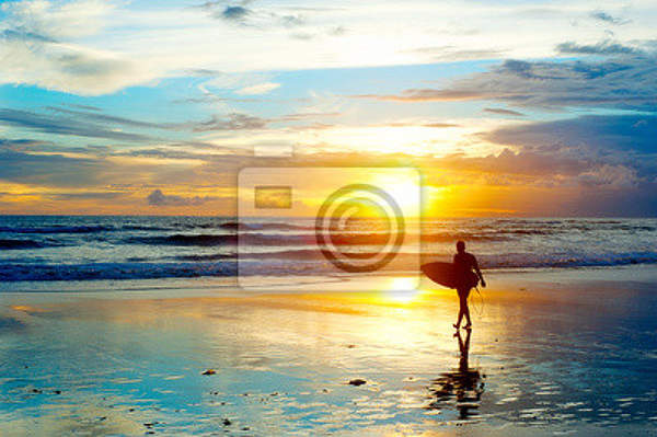 Фотообои - Серфинг на Бали артикул 10002692