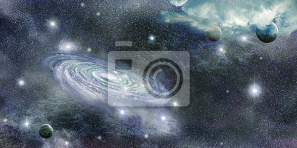 Фотообои на стену с планетами (космос) артикул 10002669