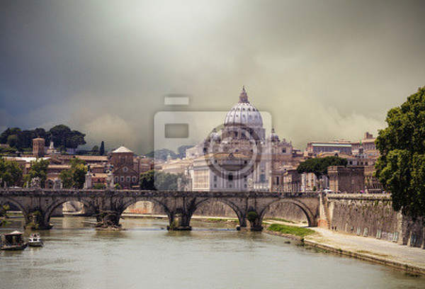 Фотообои — Старый мост в Риме артикул 10002519