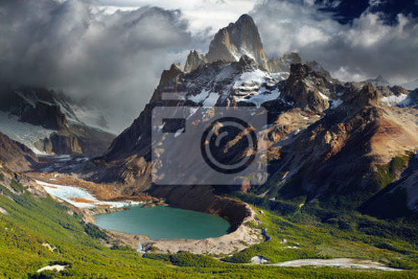 Фотообои с горным пейзажем (Аргентина) артикул 10002416