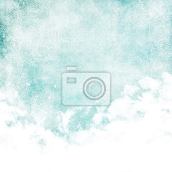 Фотообои с облаками в ретро стиле артикул 10004126