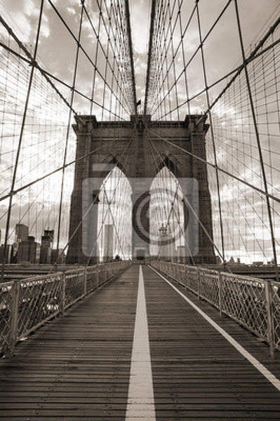 Фотообои - Бруклинский мост  артикул 10003929