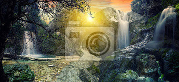 Фотообои - Фантастический водопад артикул 10003295