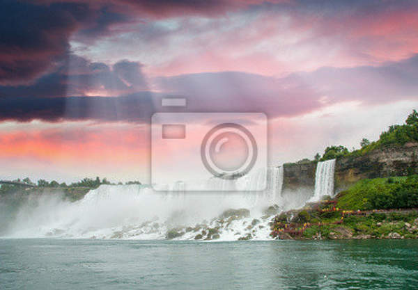 Фотообои - Великолепие Ниагарского водопада артикул 10003317