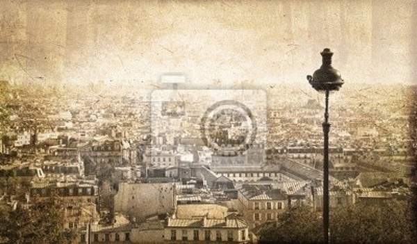 Фотообои - Вид на Париж с Монмартра артикул 10004568