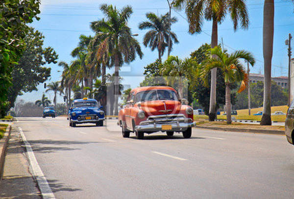 Фотообои - Машины в Гаване артикул 10004279
