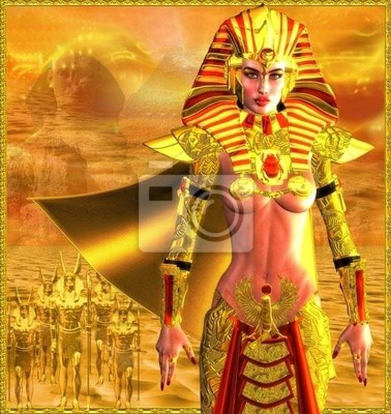 Фотообои - Царица египта Нефертити артикул 10004829