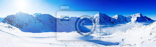 Фотообои - Альпы зимой артикул 10004422