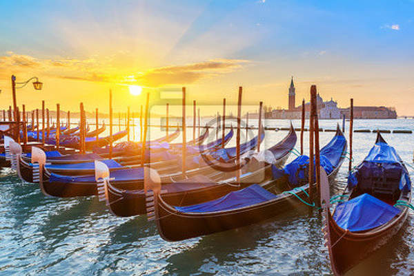 Фотообои - Солнечная Венеция артикул 10005405