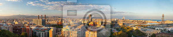 Фотообои - Панорама Барселоны артикул 10005579