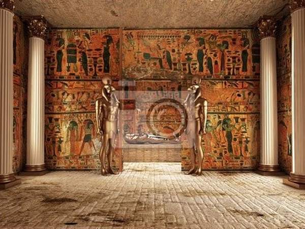 Фотообои на стену - Гробница фараона артикул 10005788