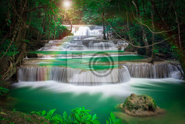 Фотообои - Живописный водопад артикул 10006351