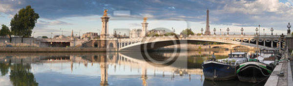 Фотообои - Городская панорама с мостом артикул 10006325