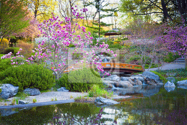Фотообои с японским садом артикул 10008278