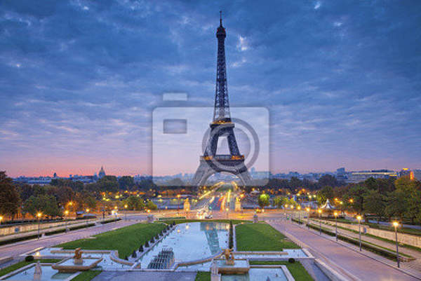Фотообои - Вечер в Париже артикул 10008199