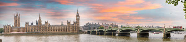 Фотообои — Панорама с мостом в Лондоне артикул 10005467