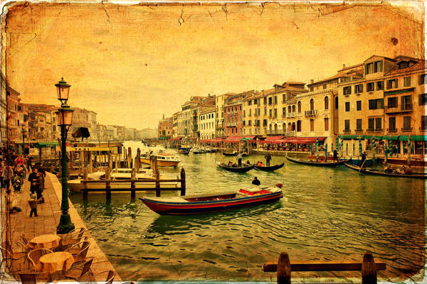 Фотообои с городом Венеция артикул 10002020