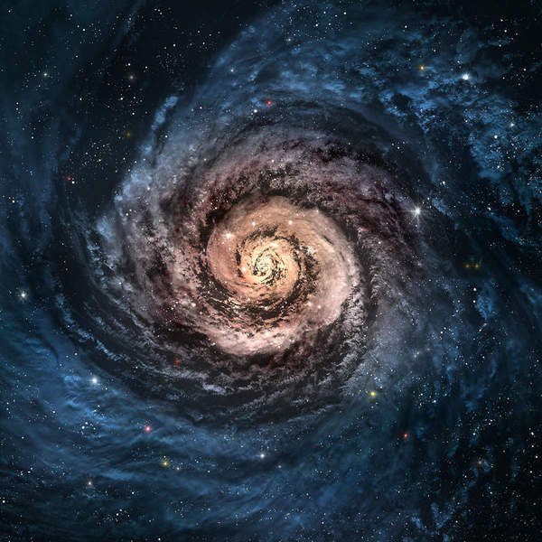 Фотообои - Спиральная галактика артикул 10002965