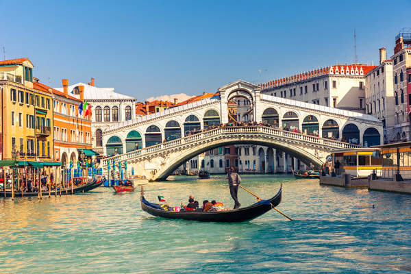 Фотообои на стену — Венецианский мост артикул 10005512