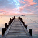 Пирс на закате