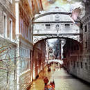 Фотообои - Мечта о Венеции (арт графика)