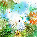 Природная абстракция (акварель)