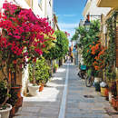 Фотообои "Узкая улица в Ретимно" (Греция)