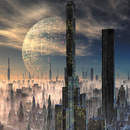 Фотообои - Пустой город