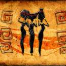 Африканский этнический сюжет