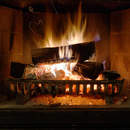 Обои с камином