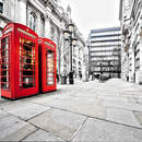 Фотообои с телефонными будками Лондона