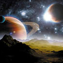 Фотообои - Космическая абстракция