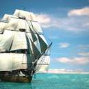 Фотообои на стену с парусником