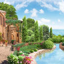 Фреска с улицей к морю