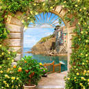 Фотообои с аркой в прихожую