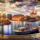 Фотообои на стену набережная с видом на город