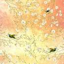 Рисунок с птицами в восточном стиле